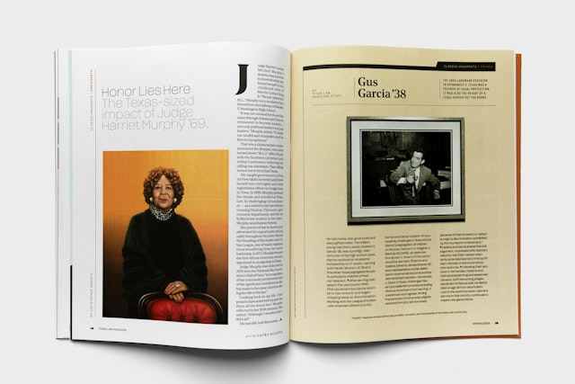 Story about Judge Harriet Murphy illustrated by Laura Salafia and the “FRAMED” department