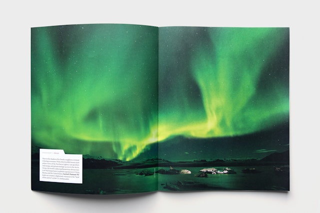 The opening spread called “PROOF